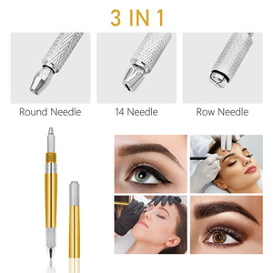 Outil de précision pour le modelage des sourcils avec design microblading, poignée ergonomique et construction pour une manipulation fluide - Product Image 5