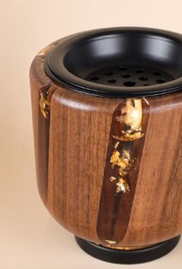 Luxury <b>Bakhoor</b> Burner Mabkhara Resin Wood <b>Oud</b> Incense Burner Arabic Majmar Modern Decorative Home Fragrance Holder - Product Image 2