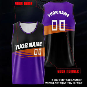 Maillot de basket-ball de niveau professionnel, haut de gamme, respirant, conçu pour l'entraînement au basketball, les matchs, la salle de sport et les jeux d'équipe - Product Image 2