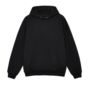 Sweat-shirt à capuche unisexe personnalisé en coton mélangé doux, style streetwear décontracté, vente en gros OEM ODM - Product Image 1