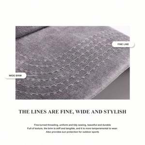 Gorra de Béisbol al por Mayor, 6 Paneles, Diseño Personalizado, Logotipo Bordado en 3D, Algodón, Lisa, Deportiva, Ajustable - Product Image 5