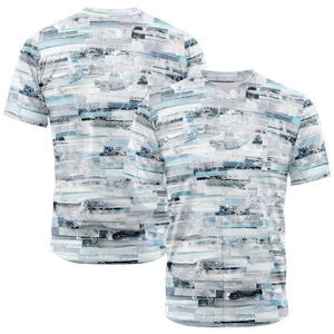 Unisex Crew Neck Short Sleeve Button-Up Baseball/Softball <b>Shirt</b> Full Print Character Pattern 100% <b>Polyester</b> Quick Dry Breathable - Product Image 5