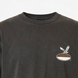 Camisetas Negras Personalizadas con Logotipo para Hombre, de Alta Venta, para Verano, Estilo Urbano, Ecológicas, Artículos Casuales de Alta Rotación - Product Image 5