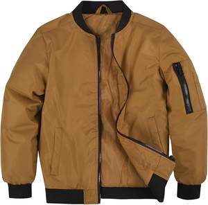 Chaqueta Bomber Unisex Casual de Satén para Primavera, Impermeable, Cortavientos, Transpirable, Bordada, Deportiva, Estilo Universitario, Personalizable, en Oferta - Product Image 6