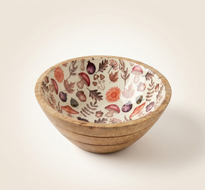 Tazón de Madera Esmaltada Rústico y Ecológico, Apto para Alimentos, Hecho a Mano, Vajilla Duradera, Precio de Fábrica para Minoristas - Product Image 4