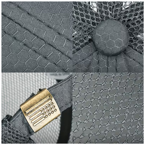 Gorras de Béisbol de Malla Transpirable e Impermeable, de un Solo Color, con Logotipo Personalizado, Hechas a Mano, Fáciles de Usar, Protección UV para Adultos - Product Image 6