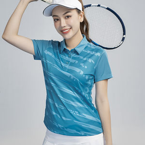 Camisetas de Manga Corta para Mujer, Personalizadas, Casuales, de Alta Calidad, Transpirables, de Secado Rápido, Tejidas, Estampadas, Sólidas - Product Image 2