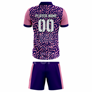 Premium Quality Custom Team Name Football Uniform <b>Soccer</b> Jersey Half OEM Supplier Breathable Moisture Wicking Teamwear Factory - Product Image 3