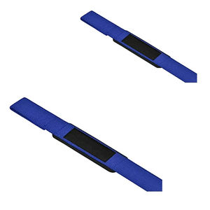 Sangles de musculation professionnelles de haute qualité, durables en polyester et coton, réglables, légères, avec logo personnalisé pour le poignet - Product Image 3