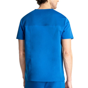 Mens Hospital Scrub <b>Tops</b> Custom Embroidery Healthcare Uniform Shirts Supplier Pakistan OEM Export Worldwide - Product Image 4
