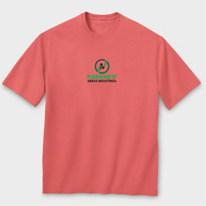 Camisetas transpirables para hombre, color marrón oscuro, extragrandes, sin estampado, de tela gruesa, con hombros caídos, fabricante para EE. UU. y Europa, con logotipo. - Product Image 4