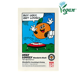 Maschera Vegana al Mandarino: una Maschera Facciale 'Ugly Lovely' - Product Image 1