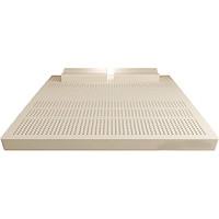 Matelas Orthopédique en Latex Naturel Écologique 10 cm d'Épaisseur Fonction Massage Respirant Confortable Soutient le Sommeil Chambre Appartement