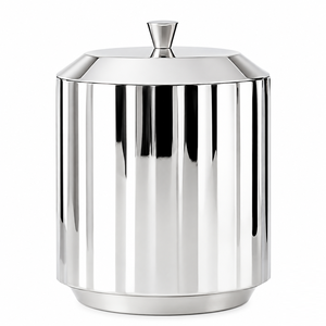 Double Walled Stainless Steel <b>Ice</b> <b>Bucket</b> with Lid Metal Wine Chiller <b>Champagne</b> <b>Bucket</b> for Barware and Hotel Party Supplies - Product Image 1