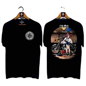 Tenues de loisirs, jersey en coton uni 210g, streetwear, vente en gros, impression 3D personnalisée, impression sur soie, t-shirts oversize pour hommes - Product Image 5