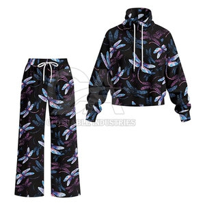 Women Printed Sports Tracksuit Gym Fitness Running <b>Set</b> Breathable Women Printed Activewear <b>Jogger</b> <b>Set</b> - Product Image 6
