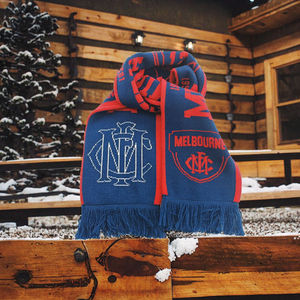 Écharpe longue personnalisée en jacquard avec logo, pour supporters de club de football, écharpe tricotée pour l'esprit d'équipe, écharpe tendance - Product Image 2