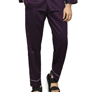 Conjunto de Pijamas de Invierno para Mujer, Camiseta de Manga Larga y Pantalones, Pijamas de Algodón, Suministro al por Mayor de Fábrica OEM - Product Image 2