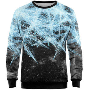 Camiseta de sublimación 100% algodón fácil de lavar, para hombre, manga larga, corte holgado, estampada. - Product Image 4