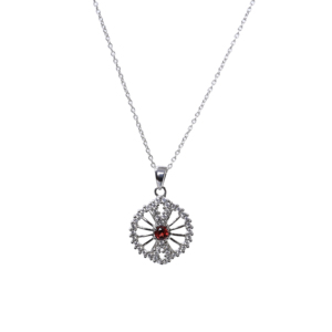 Juego de Gemelos y Colgante de Plata 925 con Circonita Cúbica, Pendientes Modernos para Mujer y Niña, Regalo al por Mayor para Él, Ideal para Aniversario de Bodas - Product Image 2