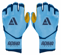 Guantes de bateo de béisbol de cuero genuino para adultos y jóvenes, guantes de bateo de softbol de alta calidad con cierre de gancho y bucle