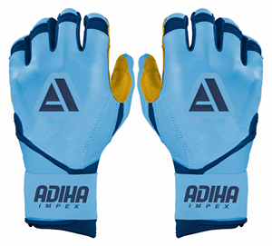 ถุงมือตีเบสบอลหนังแท้สำหรับผู้ใหญ่และเยาวชน คุณภาพสูง ปิดด้วยแถบตีนตุ๊กแก ถุงมือตีซอฟต์บอล - Product Image 1