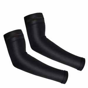 Manchons de cyclisme unisexes en Spandex/Polyester à dégradé de couleurs, respirants, anti-UV, à compression, séchage rapide, imprimés numériquement - Product Image 5