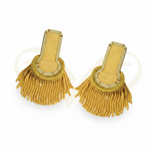 Épaulettes en or sur mesure OEM ODM, épaulettes d'uniforme dorées de haute qualité - Product Image 2