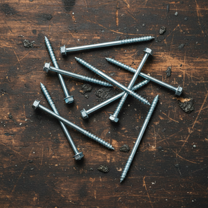 Tornillos de Techo Industriales de Acero al Carbono con Certificación BIS de la Marca PDC, Galvanizados en Zinc, Métricos/Pulgadas, DIN/ANSI, Clase 4.8 6.8, Cabeza Hexagonal - Product Image 6