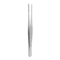 Pinces DeBakey industrielles 20,0 cm droites, pointes de 1,5 mm, poignée plate antidérapante, acier inoxydable, résistantes à la corrosion, usage chirurgical
