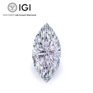 Diamante Cultivado en Laboratorio con Corte Marquesa, E VVS2 CVD, Certificado IGI, Piedra Suelta para Joyería Personalizada - Product Image 2