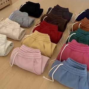 Heavyweight Acid Wash Flare Sweatpants Elastic Waist Distressed Bottom Flared Screen Print Design Long <b>Drawstring</b> Man <b>Trousers</b> - Product Image 5