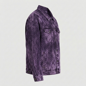<b>Men's</b> <b>Denim</b> <b>Jacket</b> Contemporary Street Style Outerwear OEM Production and Private Label Support Best Selling <b>Men</b> <b>Denim</b> <b>Jacket</b> - Product Image 3