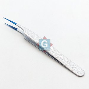 Pinzas de Acero Inoxidable con Punta de Fibra de Alta Calidad y Agarre Nano para Extensiones de Pestañas con Hermosos Colores - Product Image 1
