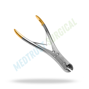 Coupe-fil à double action, droit, taille standard, instrument chirurgical orthopédique pour la coupe de fils - Product Image 4