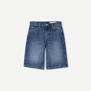 Manufacturer Custom Streetwear Style Jean Shorts Distressed Ripped Acid Washed Embroidered Patch Denim Shorts for Women - Product Image 1