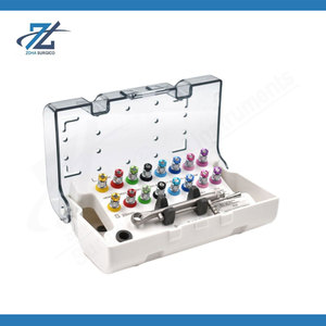 16Pcs Dental Implant Torque Wrench Kit Universal Implant Screwdriver Set Stainless Steel for Implantology Dental Surgical Use - Product Image 2