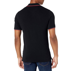 Service OEM, polos pour hommes de qualité supérieure pour le streetwear, vente en gros, meilleur prix, polos pour hommes grandes tailles avec col. - Product Image 2