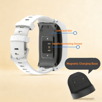 Reloj Inteligente con GPS para Cuidado de Personas Mayores, Batería de 900mAh, Llamada de Emergencia SOS, Medición de Signos Vitales, Sistema Operativo RTOS, Pulsera Inteligente