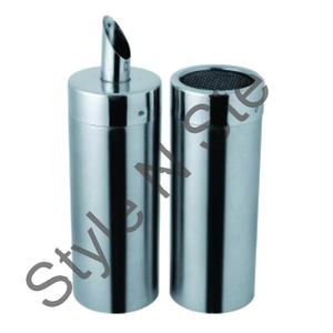 Sel d'épices bouteille d'assaisonnement en acier inoxydable n papier avec différents ensemble de moulin à sel et à poivre Top Shaker au prix de gros - Product Image 1