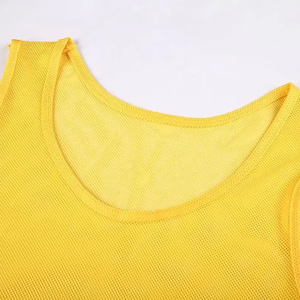 Custom Football <b>Training</b> Mesh <b>Bibs</b> Lightweight Soccer Practice Vests Manufacturer Pakistan OEM Supply - Product Image 3