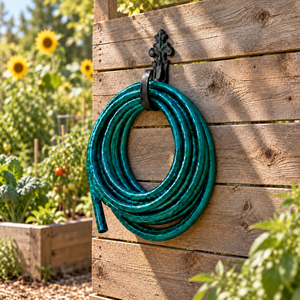Tuyau d'arrosage de jardin KARYON en PVC + polyester renforcé, flexible, montable au mur, diamètre 12,5 mm/16 mm, 7 bars - Product Image 1