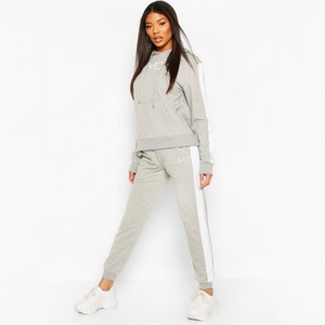 Wholesale Women Casual Wear Tracksuit <b>Set</b> Custom Made Slim Fit Top Selling Women Tracksuits Track Suits In Best Price - Product Image 3