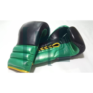 Gants de boxe à lacets de qualité supérieure, très demandés, avec logo personnalisé, respirants, pour la compétition - Product Image 4