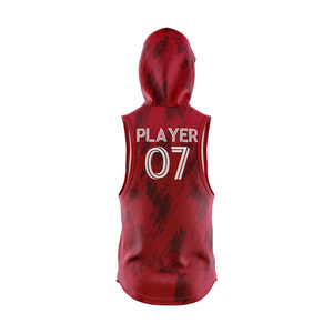 Camisetas Personalizadas con Capucha y sin Mangas para Fútbol Americano 7V7, Sublimadas, Transpirables, de Secado Rápido y Antibacterianas - Product Image 3