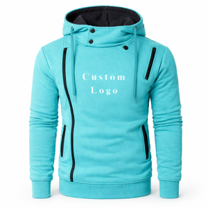 Sweat-shirt à capuche personnalisé pour homme, finition délavée vintage, couleur unie, streetwear décontracté d'hiver, vente en gros, fabricant OEM - Product Image 3