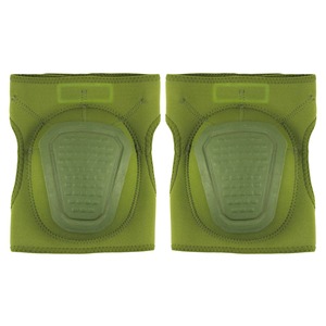 Rodillera Verde Oliva de Alta Calidad, Protector de Espuma EVA Gruesa, Antideslizante, con Correa Ajustable para Voleibol - Product Image 2