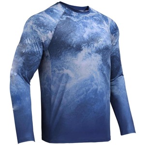 Camisa de Pesca Casual para Hombre, Manga Larga, 100% Poliéster, UPF 50+, Secado Rápido, Impermeable y Transpirable - Product Image 1