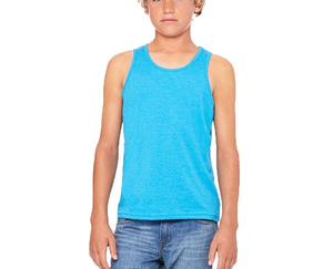 เสื้อกล้ามออกกำลังกายเด็กแบบใหม่ ขายส่ง รับทำโลโก้ ใส่สบาย ระบายอากาศดี เหมาะสำหรับเด็กผู้ชาย ชุดออกกำลังกาย - Product Image 1