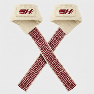 Sangles de musculation renforcées pour haltères, entraînement en salle de sport, usage pour soulevé de terre, prix de gros, sangles avec logo personnalisé - Product Image 1